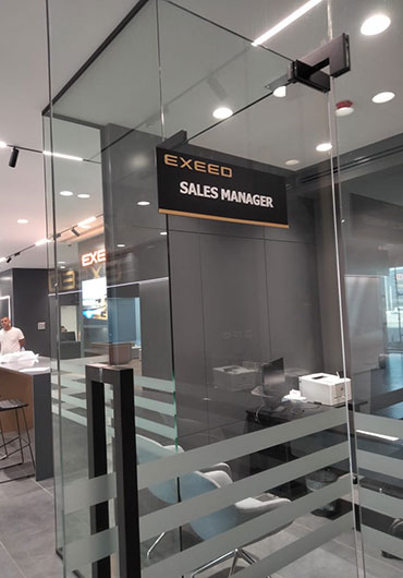 way finding signage solution in UAE