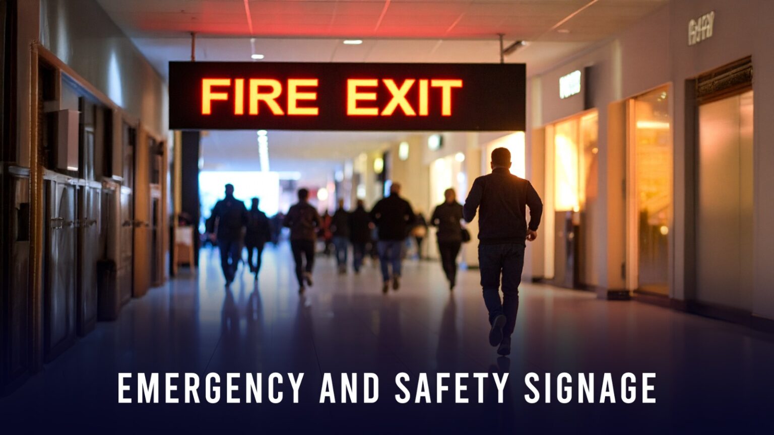 Proper Emergency Sign Emergency & Safety Signage:Essential Practices For Safety & Regulatory ...