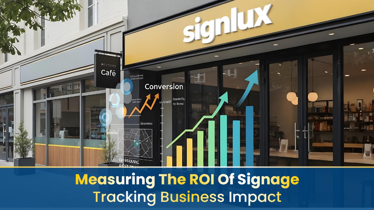 Measuring the ROI of Signage: How to Know If Your Signs Are Actually Working