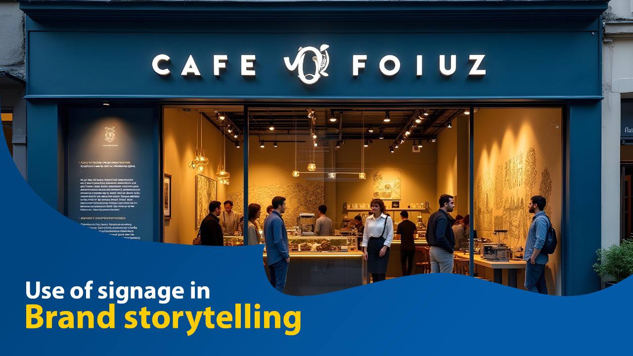 Use of Signage in Brand Storytelling