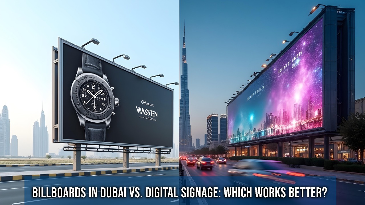 Billboards in Dubai vs. Digital Signage: Which Works Better?