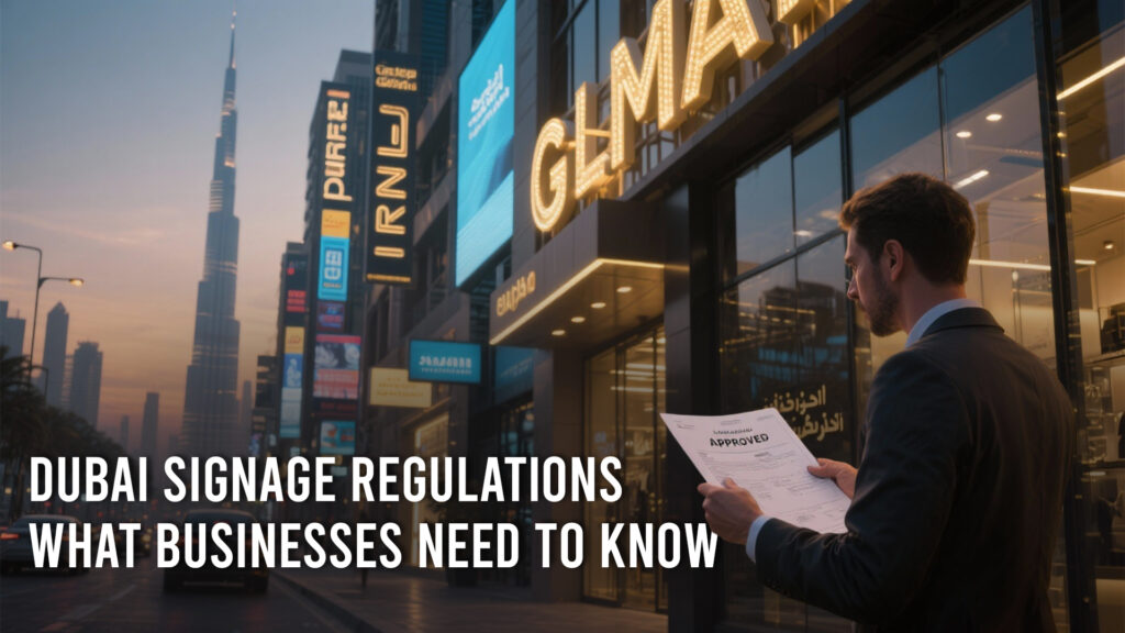Dubai Signage Regulations — Permits, RTA Rules & DM Approval Guide ...