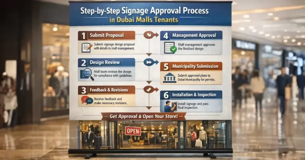 Step-by-Step Signage Approval Process