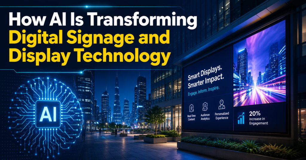How AI Is Transforming Digital Signage and Display Technology | iDesign